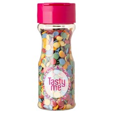 Suikerdecoratie Confetti 5-kleur 50g.